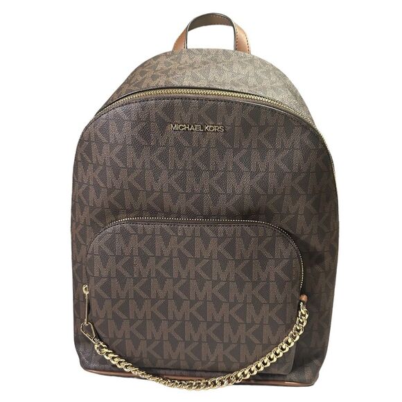 Michael Kors Mono-gram Canvas Jet Set
Backpack. Care tag included - Picture 1 of 8